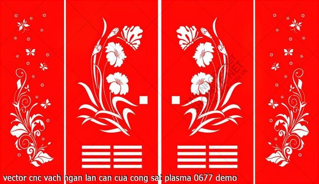vector cnc vach ngan lan can cua cong sat plasma 0677